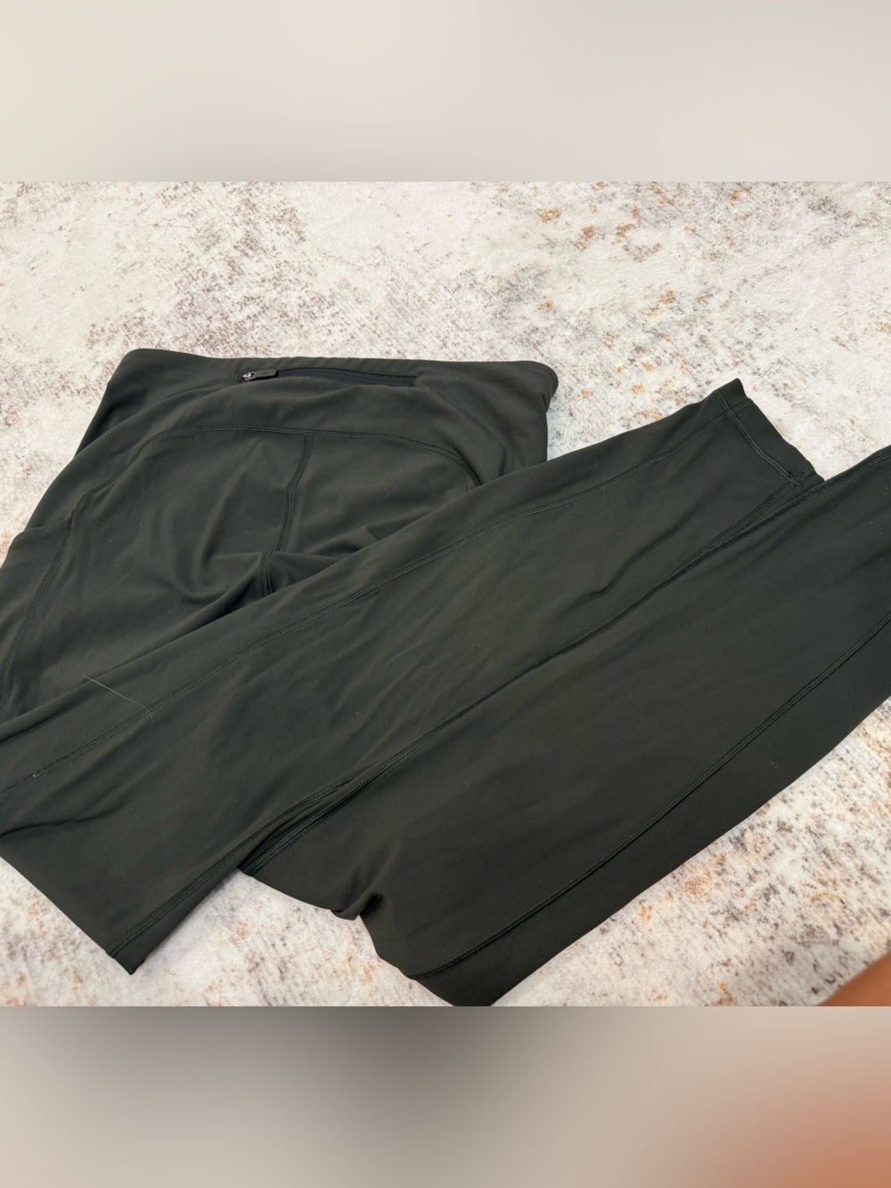 High-Waist Black Performance Leggings for Women